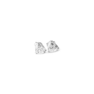 DIAMOND HEART STUDS