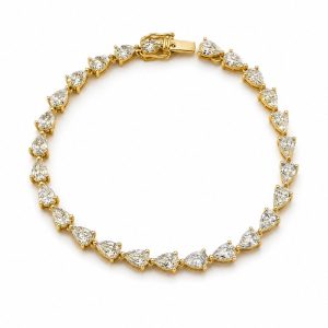Pear Cut Tennis Bracelet