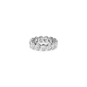 Heart Diamond Eternity Ring