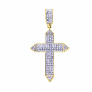 10K 0.33-0.39CT D-CROSS