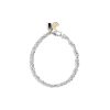 Thick Umlaut Heart Bracelet – product view