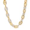 Diamond Baguette Charm Necklace – product view