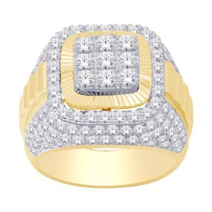 10K 3.47-3.53CT D-MENS RING