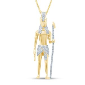 10K 0.31-0.37CT D-EGYPTIAN CHARM