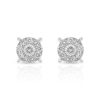 Lily Cut Diamond Studs – product view