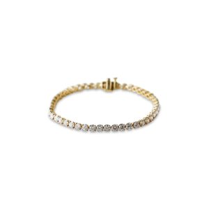 THIN PAVE TENNIS BRACELET