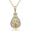 10K 0.75-0.82CT D-MONEY BAGS – product view