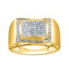 14K 0.46-0.53CT D-LADIES BAND – product view