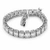 Emerald Cut Tennis Bracelet – product view