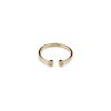 Yellow Gold Mini Baguette Ring – product view