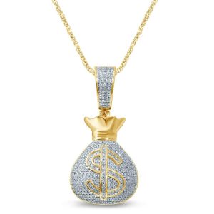 10K 0.90-0.94CT D-MONEY BAGS