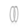 Diamond crawler earrings – product view