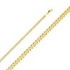 4mm Regular Concave Cuban Chain – 7.5 Inches / 19.05 CM – product view