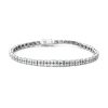 Yellow Gold Graduated Flex Bangle – product view