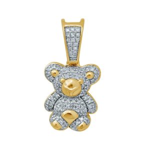 10K 0.19-0.23CT D-TADDY BEAR