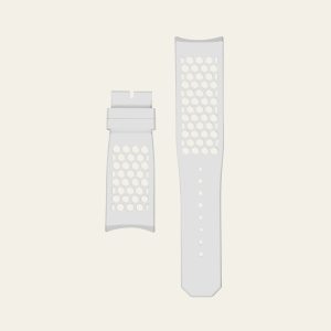 White Epic X Honeycomb Strap - L