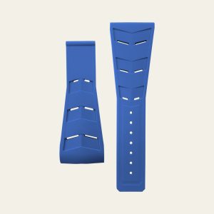 Blue Rubber Strap - M