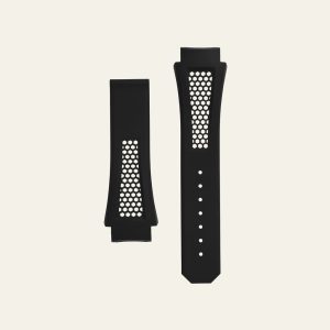 Black Epic X Chrono 44mm Honeycomb Strap - S