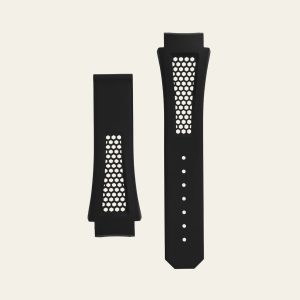 Black Epic X Chrono 44mm Honeycomb Strap - L