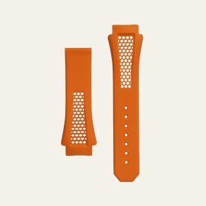Orange Epic X Chrono 44mm Honeycomb Strap - M