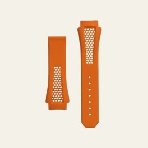Orange Epic X Chrono 44mm Honeycomb Strap - S