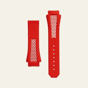 Red Epic X Chrono 44mm Honeycomb Strap - M