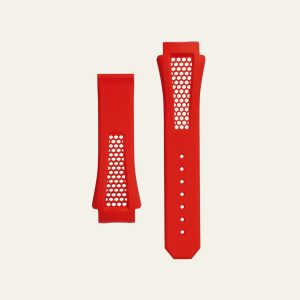 Red Epic X Chrono 44mm Honeycomb Strap - S