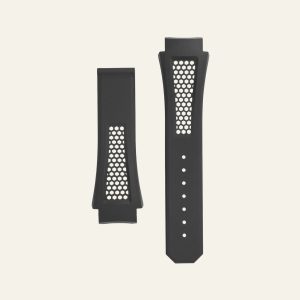 Grey Epic X Chrono 44mm Honeycomb Strap - M