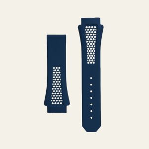 Navy Blue Epic X Chrono 44mm Honeycomb Strap - M