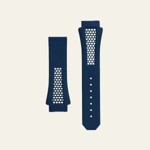 Navy Blue Epic X Chrono 44mm Honeycomb Strap - S