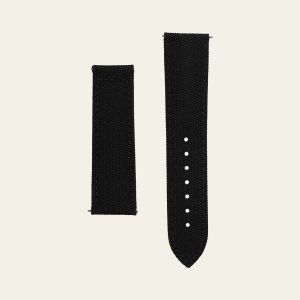 Black Cordura Fabric Stitches - M