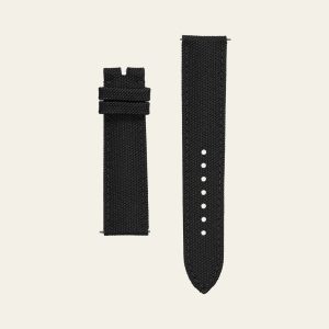 Black Cordura Fabric Stitches - M