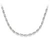 Sterling Silver Rounded Jenga Chain – 3mm / 925 Sterling Silver / 22″ – product view