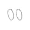Round Diamond Stud Earrings – product view