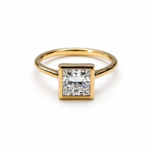 2 Carat Solitaire Frame Ring