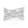 Radiant Halo Engagement Ring – White Gold / 6.5 – product view
