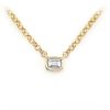 Money Bag Diamond Pendant – Yellow Gold – product view