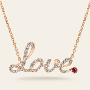 Love Diamond Necklace – product view
