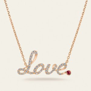 Love Diamond Necklace – product view