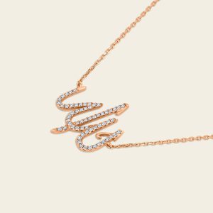 Sharq Diamond Necklace – product view