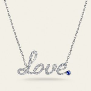 Love Diamond Necklace – product view