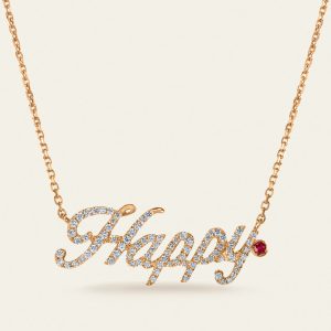 Happy Diamond Necklace – product view