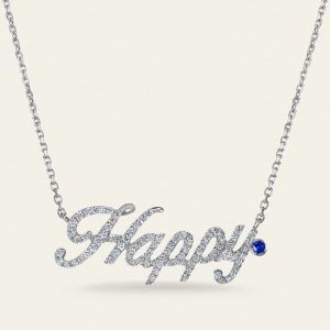 Happy Diamond Necklace – product view