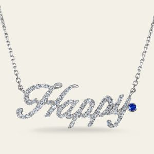 Happy Diamond Necklace – product view