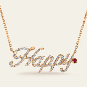 Happy Diamond Necklace – product view