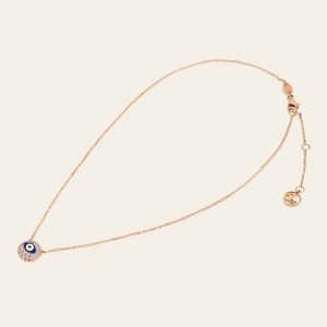 Evil Eye Diamond Necklace – product view
