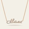 Evil Eye Diamond Necklace – product view