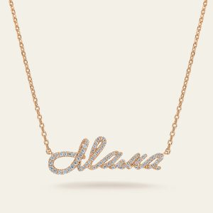 Mama Diamond Necklace – product view
