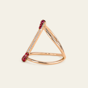 Match Ruby Diamond Ring – product view