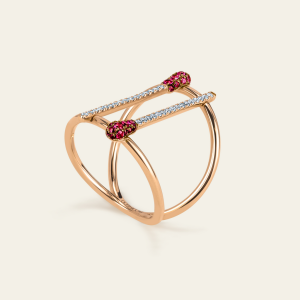 Match Ruby Diamond Ring – product view